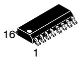SOIC−16 D SUFFIX CASE 751B