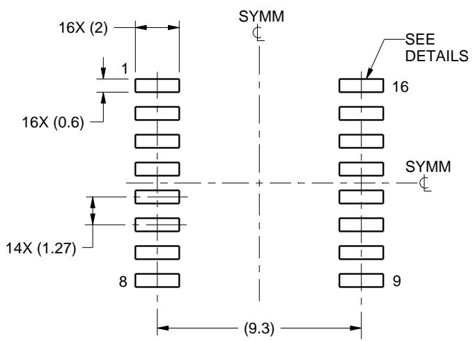 IPC-7351 NOMINAL 7.3 mm CLEARA…