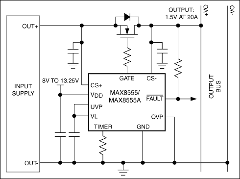 MAX8555A