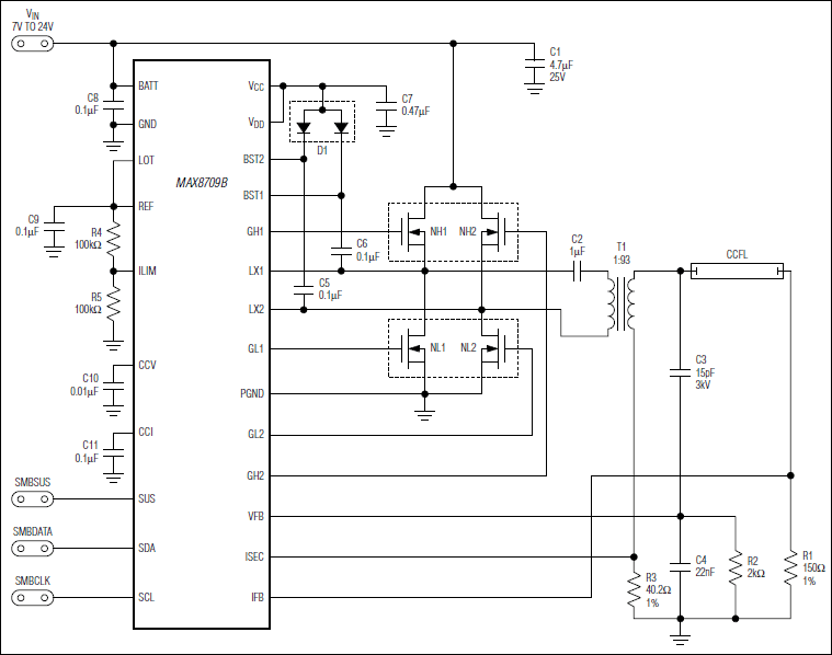MAX8709B